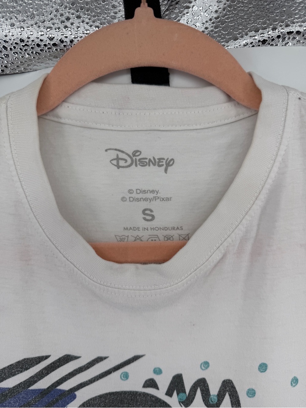 Disney Retro Kidcore Disneycore White Short-Sleeve Mickey Mouse Graphic Tee SzS - Picture 2 of 9